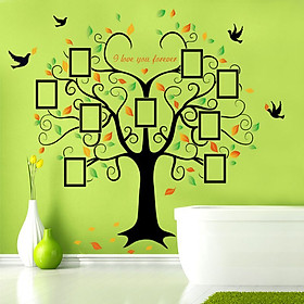 Mua Decal dán tường Cây khung ảnh 8 DCX041 (204 x 160 cm)