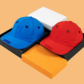 Combo 2 nón kết sơn, mũ cặp, nón cặp sò lốc xoáy màu đỏ và xanh dương hàng mới nhập - NC510