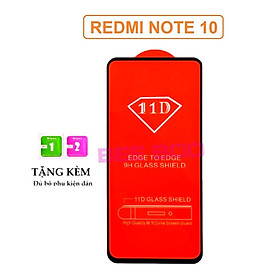 Mua Kính cường lực Dành Cho Điện Thoại Xiaomi Redmi Note 10/ 10s/ 10 5g - Full màn hình 11D và trong suốt