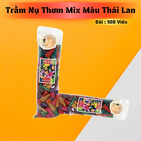 Mua ️ Trầm Hương Nụ MIX SCENT Nhiều Hương Hoa Thái Lan (100 nụ kèm chén sứ) ️