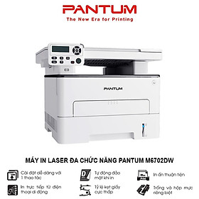 Mua Máy in Laser đa chức năng PANTUM M6702DW  in Wifi  đen trắng  tốc độ cao  scan  photocopy  tự động đảo mặt  khổ giấy A4 (Hàng chính hãng)