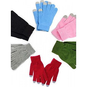 Găng tay Bao tay cảm ứng len thời trang - màu ngẫu nhiên