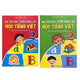Sách - Combo Bài tập phát triển năng lực học Tiếng Việt lớp 2 (2 tập)