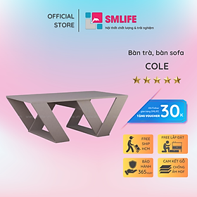 Mua Bàn gỗ cafe bàn trà phòng khách SMLIFE Cole