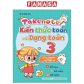 Take Note - Kiến Thức Toán Và Dạng Toán 3