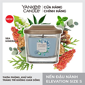 Nến ly vuông Elevation Yankee Candle size S - Sea Minerals (96g)