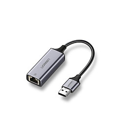 Mua Ugreen UG50922CM209TK 10CM màu Xám Cáp chuyển đổi USB 3.0 sang cổng LAN RJ45 tốc độ hổ trợ 1000 Mbps - HÀNG CHÍNH HÃNG