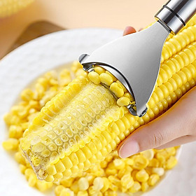 Mua Dụng cụ nạo ngô bằng thép không gỉ 304- Dụng cụ tách hạt bắp dài 180mm
