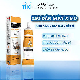 Keo Dán Giày Nhiệt XIMO Trong Suốt Siêu Dính Dùng Không Tổn Thương Da KDG06