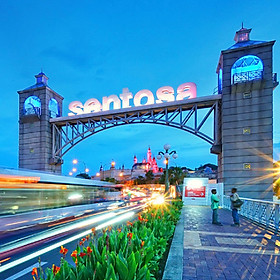 Vé Tham Quan Tượng The Merlion Trên Đảo Sentosa, Singapore