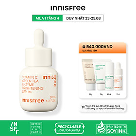Tinh chất dưỡng sáng da Vitamin C Green Tea Enzyme Brightening Serum 30ml