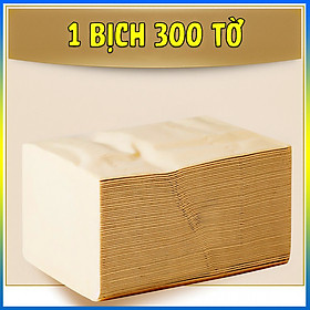 Mua 1 Gói giấy Gấu  siêu dai  thơm  không chất tẩy trăng - Tự nhiên