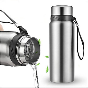 Mua Bình Giữ Nhiệt Inox 304 Đựng Nước  Có Lõi Lọc Trà Và Dây Treo 1200ml Giữ Nhiệt Lâu Tốt Trên 15H- Hàng Chính Hãng MINIIN