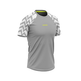 Áo Thun Thể Thao Chạy Bộ Nam MOTIVE Men Pro Tech T-Shirt - Màu Xám