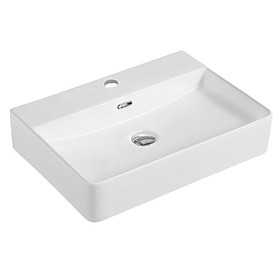Mua Chậu lavabo rửa mặt đặt trên bàn BSA-5066 sản phẩm chỉ gồm phần sứ (vòi gắn lên thành lavabo)