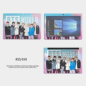 Mua Skin Dán Laptop Mẫu BTS KS009 KS010 - Dành Cho tất cả laptop