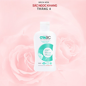 Dung dịch vệ sinh phụ nữ ORASIC Sắc Ngọc Khang_Tinh chất lá trầu không 100ml