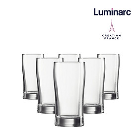 Hình ảnh Bộ 6 Ly Thuỷ Tinh Cao Luminarc Fillon 240ml - LUFID0545