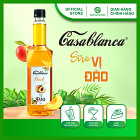 [MỚI RA MẮT] Casablanca Syrup  750ml - 15 Vị Trái Cây Tự Nhiên