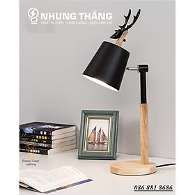 Mua Đèn Bàn Sừng Hươu DB-3041 Kiểu Dáng Sang Trọng - 2 Màu Thanh Lịch - Đã Bao Gồm Bóng LED - Khớp Nối Đèn Thay Đổi Được Góc Chiếu