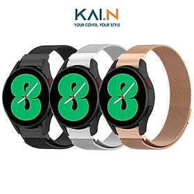 Dây Đeo Thay Thế Dành Cho Samsung Galaxy Watch 4/ Galaxy Watch 5, Kai.N Universal Milanese - Hàng Chính Hãng