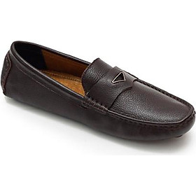 Giày lười nam đế bệt da sần ST-703