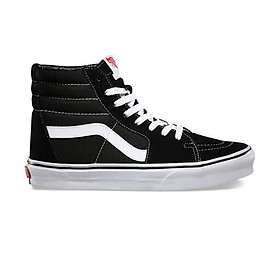 Giày Sneaker Unisex Vans Sk8 Hi Black White - VN000D5IB8C