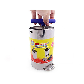 Mua ( Thương Hiệu Dragon) Khuôn Làm Giò Thủ   Giò Lụa   Chả Lạnh   Chả Lụa Bằng Inox Dày Cao Cấp Không Rỉ Sét