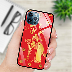ỐP LƯNG MẠ VÀNG ÁNH KIM CAO CẤP CHO ĐIỆN THOẠI IPHONE 12 PRO MAX - Hàng Chính Hãng