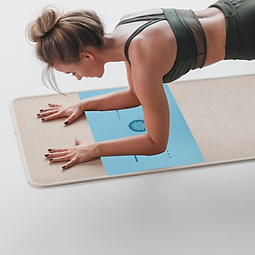 Yoga Mat Non Slip Yoga Pad Adult Unisex Workout Mats for Meditation Home Gym