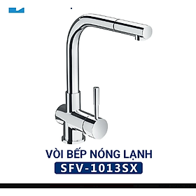 Mua Vòi Rửa Bát Inax SFV-1013SX Nóng Lạnh rút dây cao cấp - Hàng chính hãng