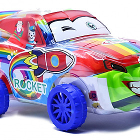 Ô tô xếp hình siêu xe Rocket Sato sáng tạo cho bé