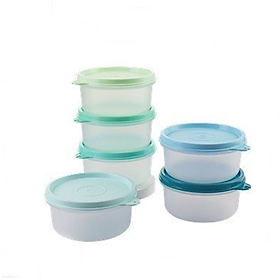 Hộp Trữ Mát Tupperware Small Saver 200ml Set 6 - Màu mới