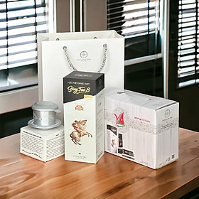 Hộp cà phê sáng tạo 8( kèm phin) Trung nguyên