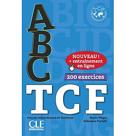 Sách học tiếng Pháp ABC TCF + CD + LIVRE WEB NC - Live ABC