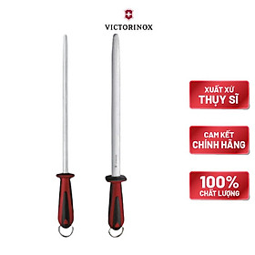 Dụng cụ mài dao dual Grip, honing steel, micro-fine cut Victorinox Thụy Sỹ