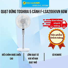 Mua Quạt đứng Toshiba 5 cánh F-LSA20(H)VN 60W - Hàng Chính Hãng