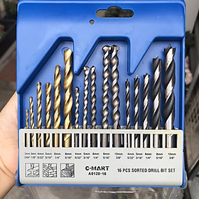 Mua Bộ mũi khoan chính hãng C-MART A0120-16 chi tiết