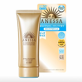Gel Chống Nắng Dưỡng Ẩm Chuyên Sâu Bảo Vệ Hoàn Hảo Anessa Perfect UV Sunscreen Skincare Gel SPF50+ PA++++ 90g