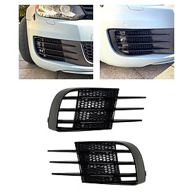 Front Fog Light Grill Cover  Replacement for  Golf 6  Gtd
