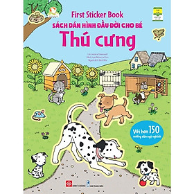 First Sticker Book - Sách Dán Hình Đầu Đời Cho Bé - Thú Cưng