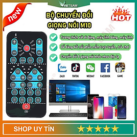 Mua VINETTEAM Bộ Chuyển Đổi 8 Giọng Nói Nam  Nữ  Trẻ Em M10 Dành Cho Điện Thoại  Máy Tính Bảng  PC  Hỗ Trợ Mic Đổi Giọng Chơi Game – Hàng Chính Hãng