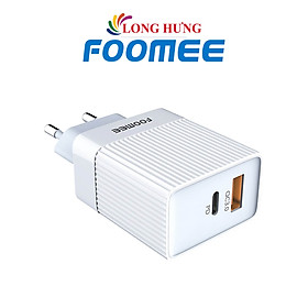 Mua Cốc sạc Foomee 1USB 1Type-C QC 3.0+ 18W CQ20 - Hàng chính hãng