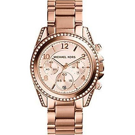 Michael Kors Women's Blair Rose Gold-Tone Watch MK5263