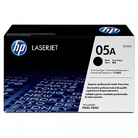 Mua Mực in Laser HP 05A Black Original Print Cartridge Đen (Máy in HP LaserJet P2035/P2035D/P2035DN/CE505A) - Hàng Chính Hãng