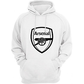 Áo Hoodie Tay Dài Có Mũ Logo Arsenal