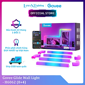 Mua Đèn LED treo tường Govee Glide Wall Light H6062 (8+4) | DIY  công nghệ RGBIC 16 triệu màu tùy chỉnh  kết nối thông minh | Hàng chính hãng