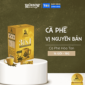 LION CAFE - Cà phê hòa tan 3in1 - Hộp 288g (16 gói x 18g)