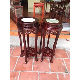 Mua Đôn phượng gỗ gụ (cao từ 50 đến 80cm  mặt 30cm)