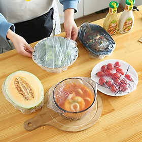 Mua Combo 100 Màng Bọc Thực Phẩm Có Chun Co Dãn Tái Sử Dụng